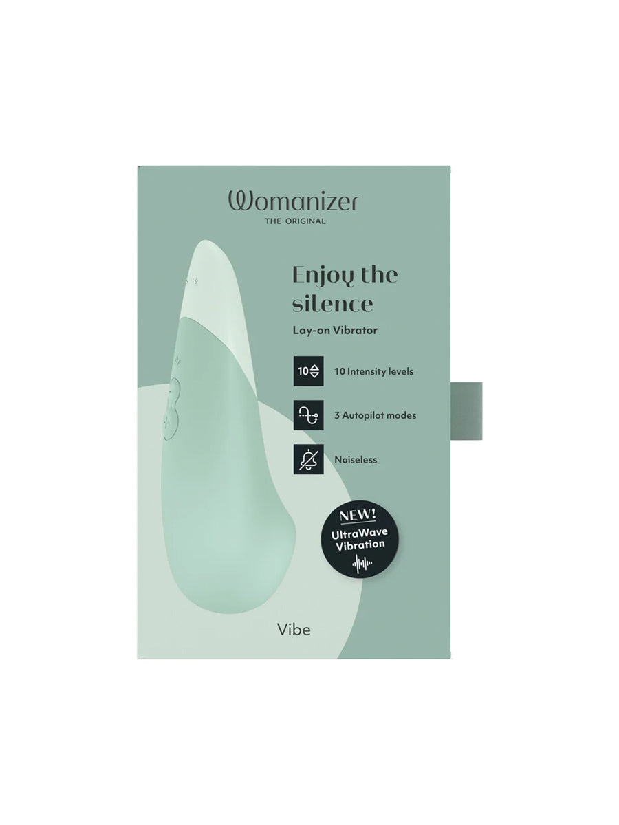 Womanizer Vibe noiseless and ergonomic body-safe silicone vibrator