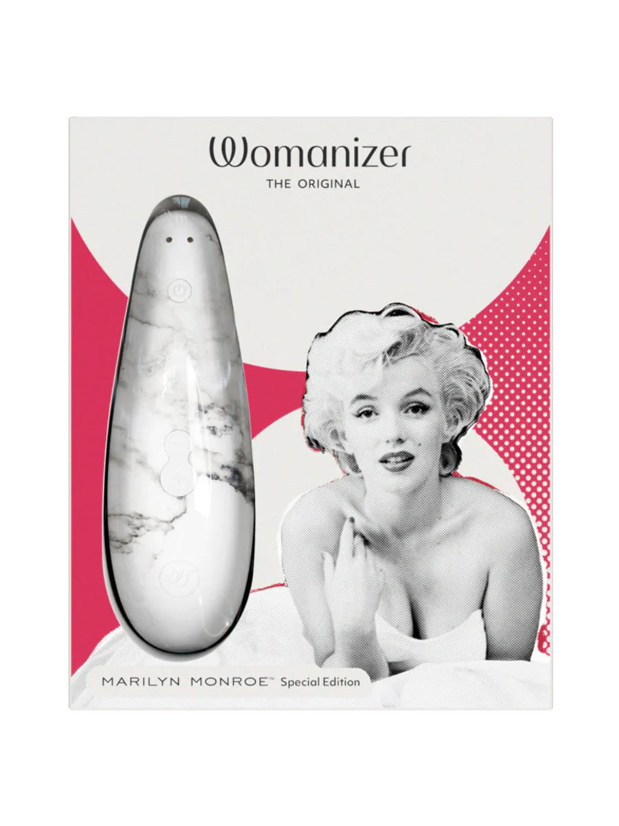 Womanizer x Marilyn Monroe Classic 2 Special Edition pleasure air clitoral stimulator in vivid red