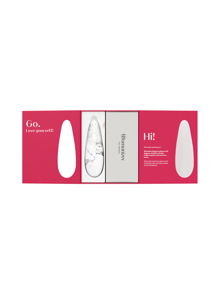 Womanizer x Marilyn Monroe Classic 2 Special Edition pleasure air clitoral stimulator in vivid red