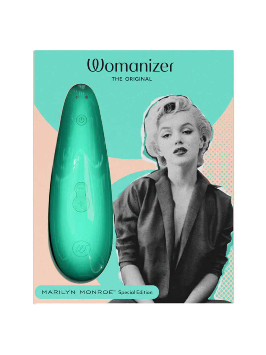 Womanizer x Marilyn Monroe Classic 2 Special Edition pleasure air clitoral stimulator in vivid red