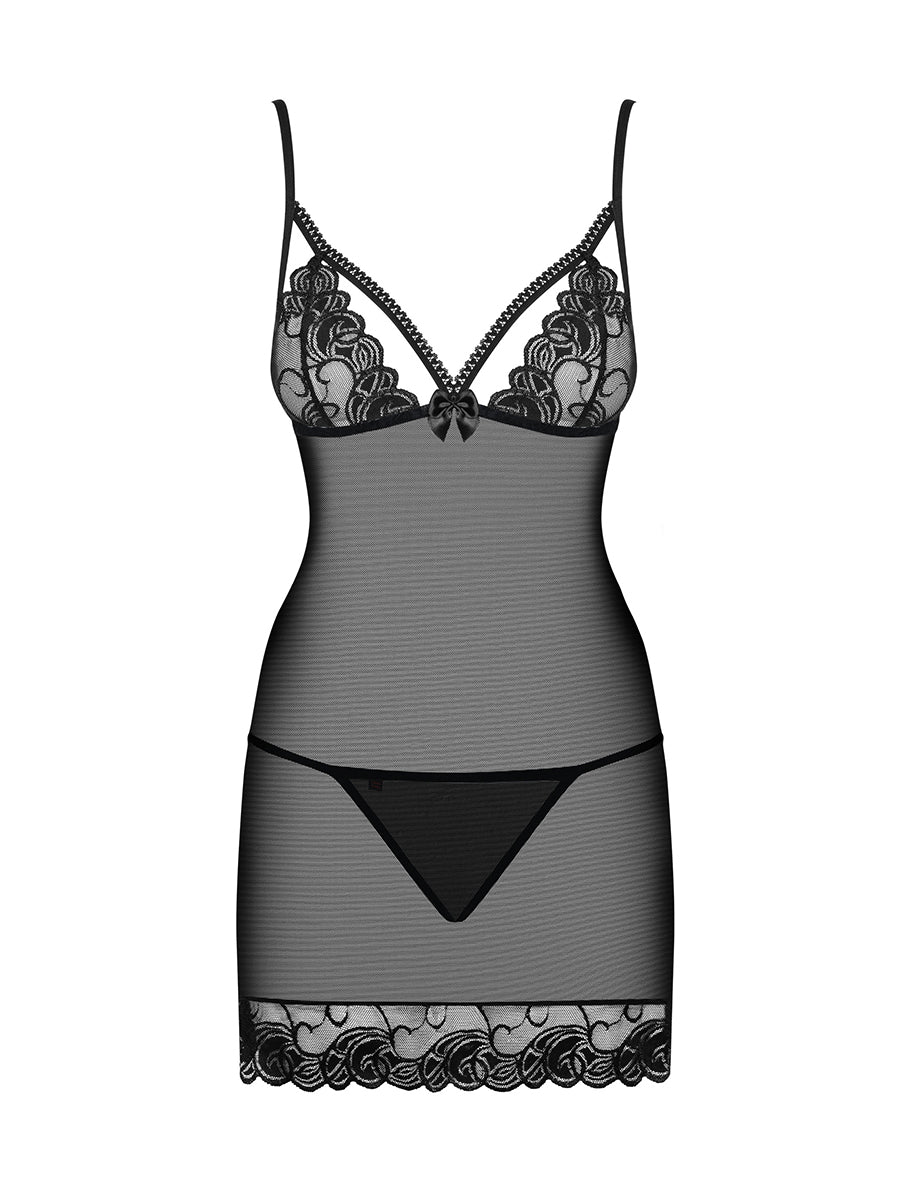 Wonderia Tempting Chemise & Thong