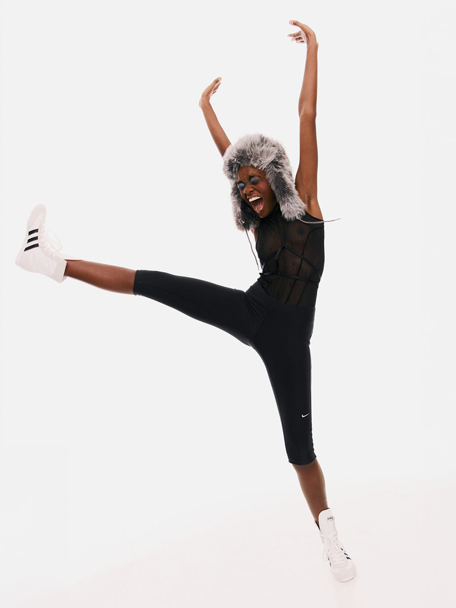 Anniverse Sepcial Teddy and Harness - Black