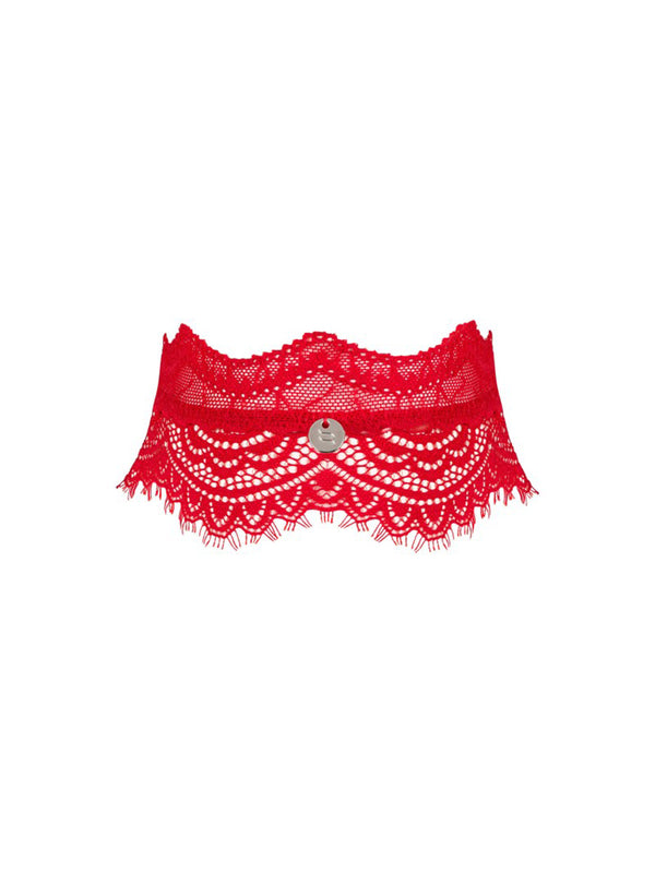 Obsessive Bergamore Choker - Red