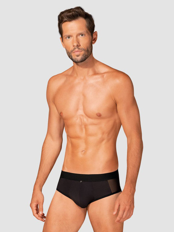 Obsessive Boldero Men’s black briefs 2 Pack
