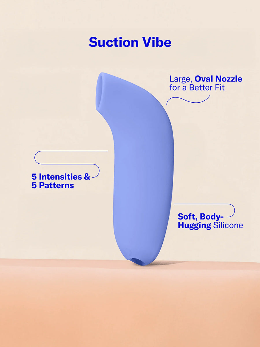 Dame Aer rhythmic suction stimulator offering aerodynamic pulses and medical-grade softness.