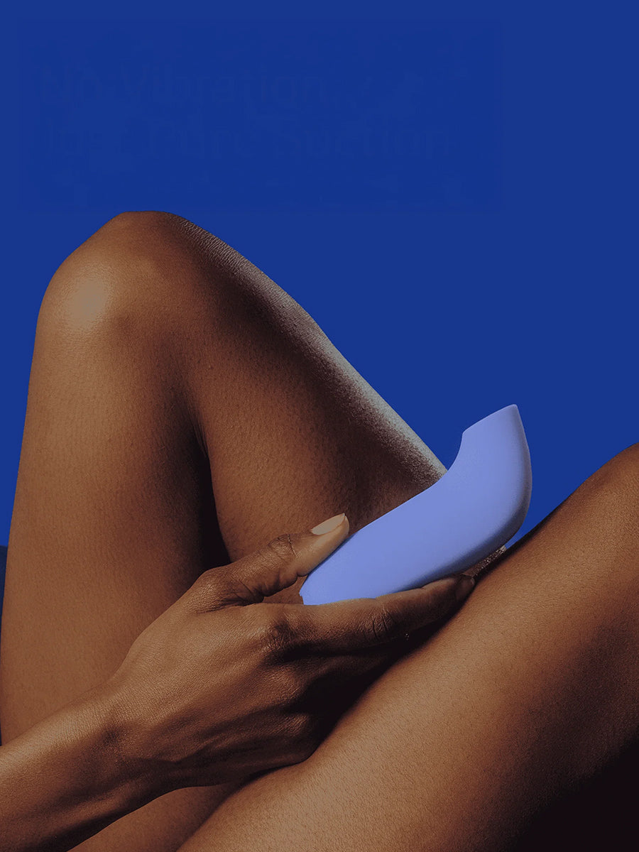 Dame Aer rhythmic suction stimulator offering aerodynamic pulses and medical-grade softness.