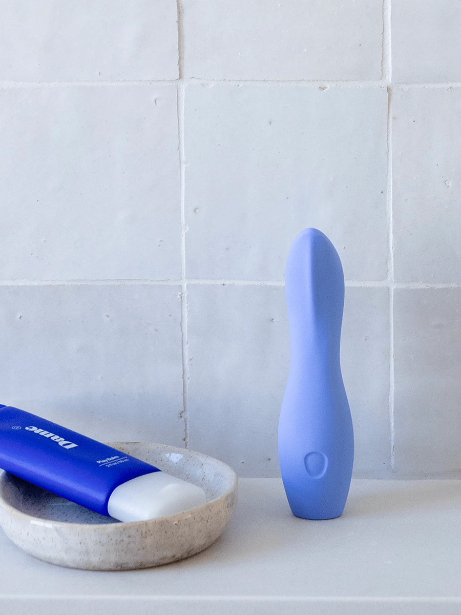 Dame Dip essential seamless vibrator crafted from soft medical-grade silicone for intuitive exploration.