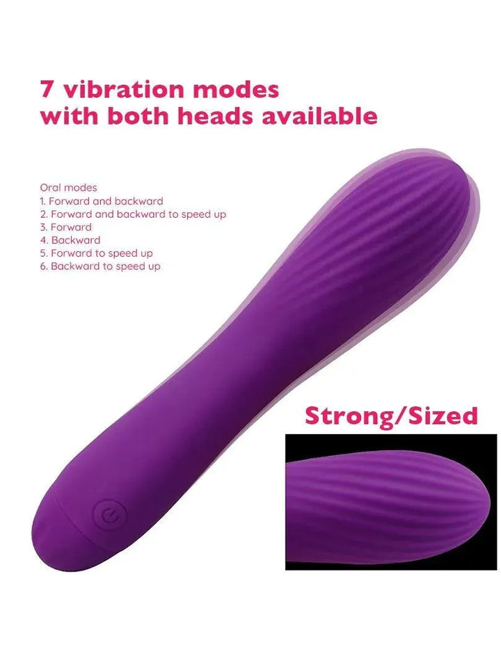 Desire Luxury Rechargeable Dildo Vibrator 6.5 Inch