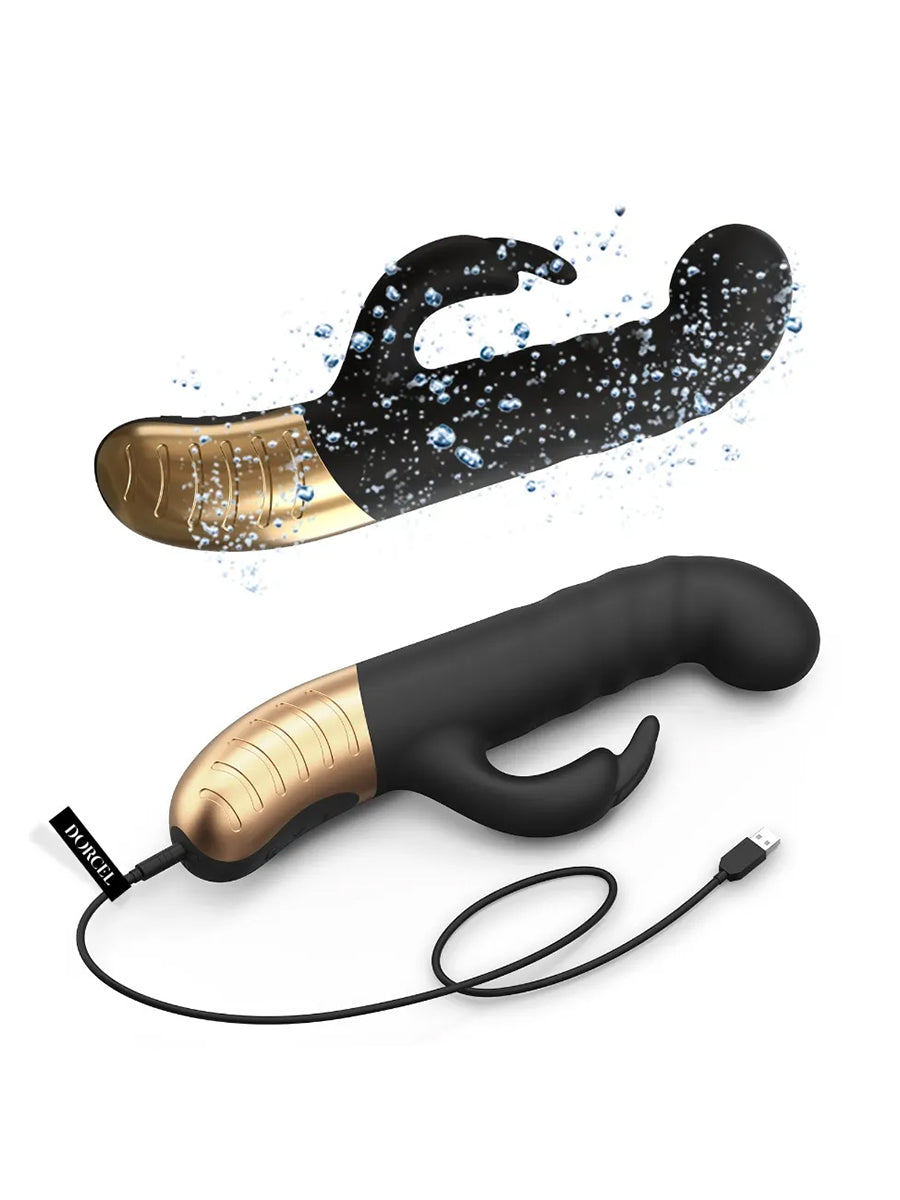 G-Stormer Rabbit Vibrator - Black