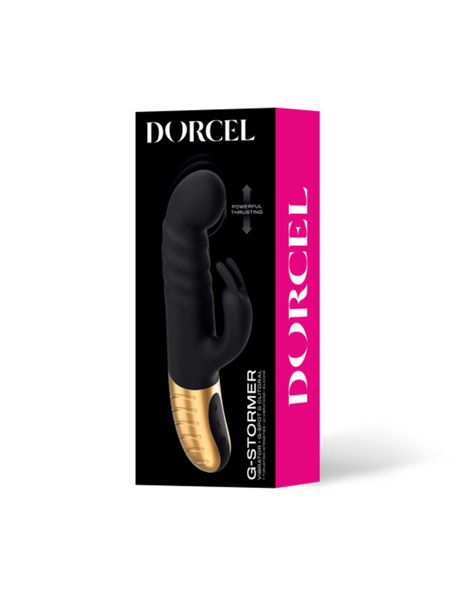 G-Stormer Rabbit Vibrator - Black