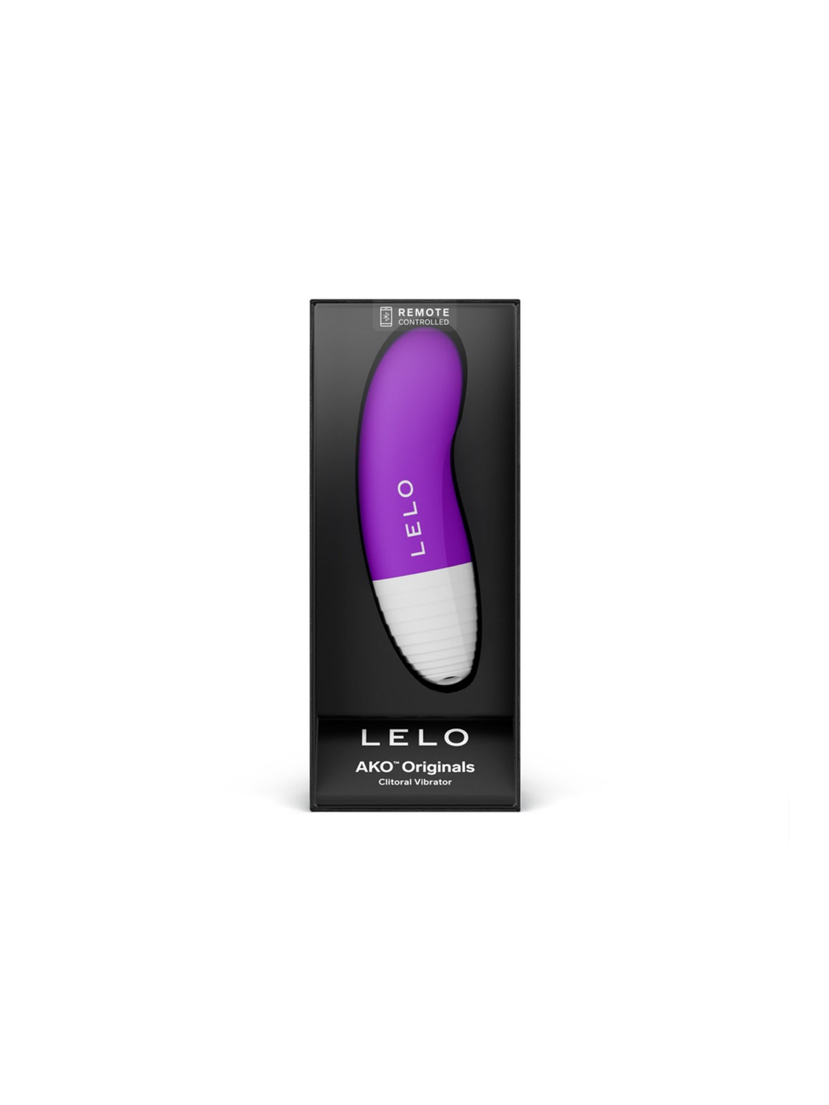 LELO AKO Originals compact clitoral massager featuring whisper-quiet vibrations and elegant design.