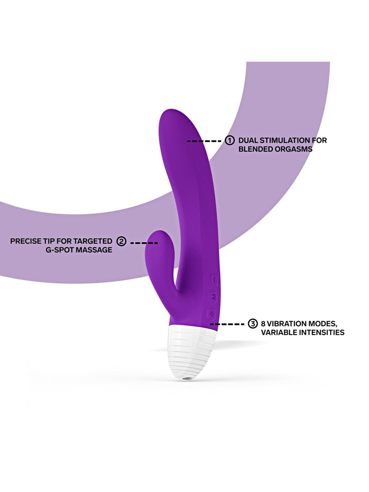 LELO KAYA Originals dual-action rabbit vibrator featuring powerful G-spot and clitoral stimulation.