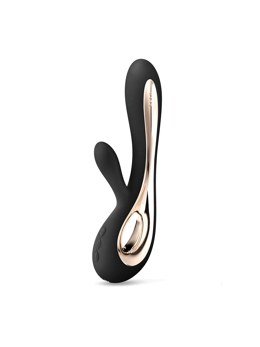LELO SORAYA 2 dual-action sculptural vibrator crafted from body-safe silicone.