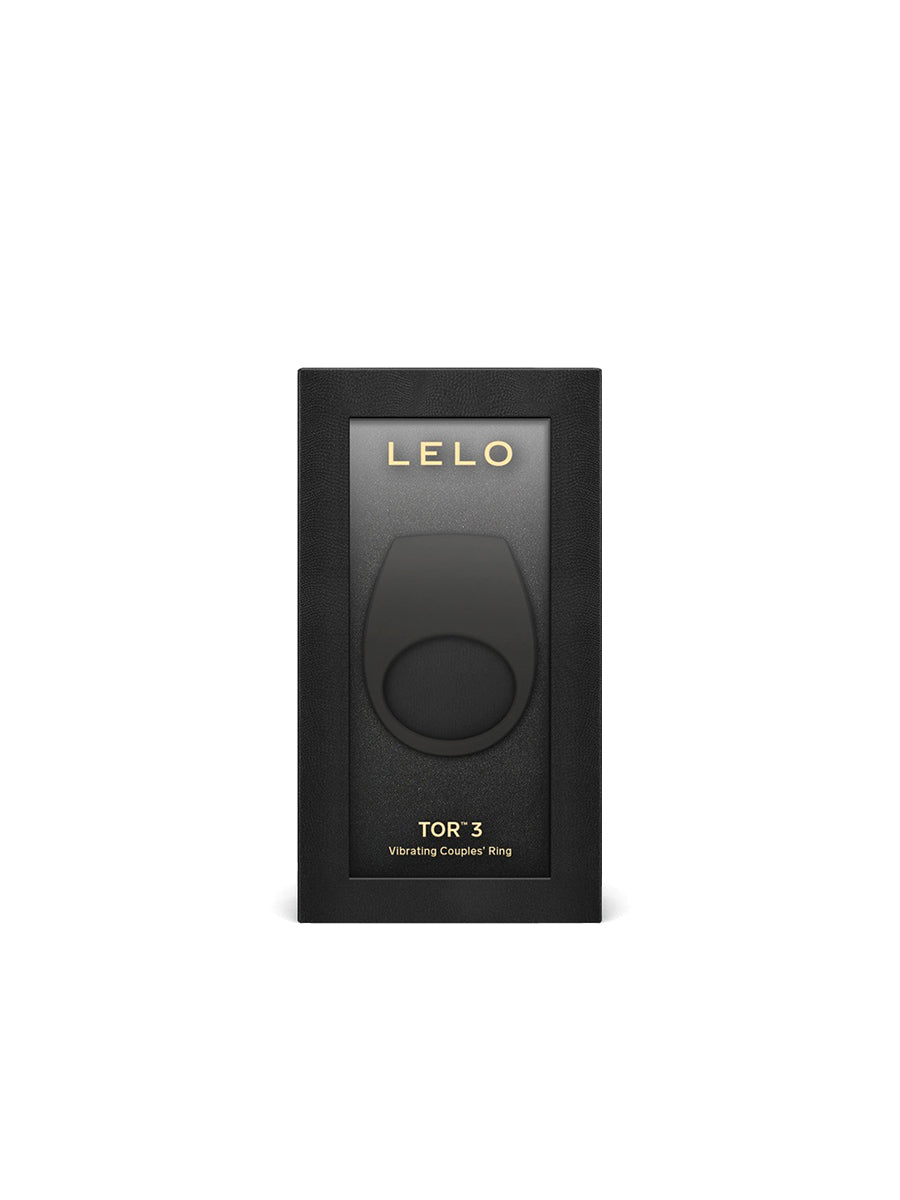 LELO TOR 3 premium liquid silicone couples sensory ring with acoustic discretion.