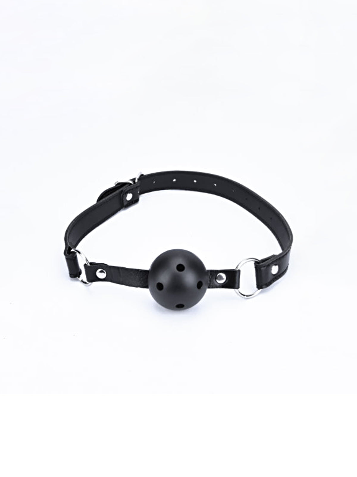Loving Joy 8-piece black sensory restraint kit featuring sleek PVC cuffs, blindfold, and structural accessories.