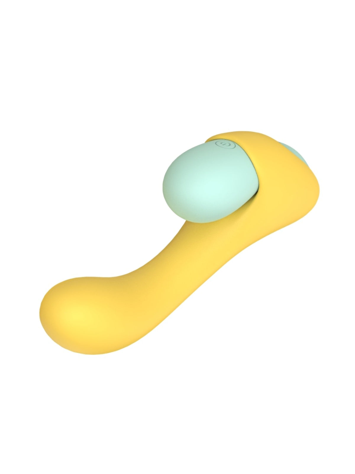Mina Bloom 2 in 1 rabbit vibrator made of liquid silicone featuring a detachable remote control egg.