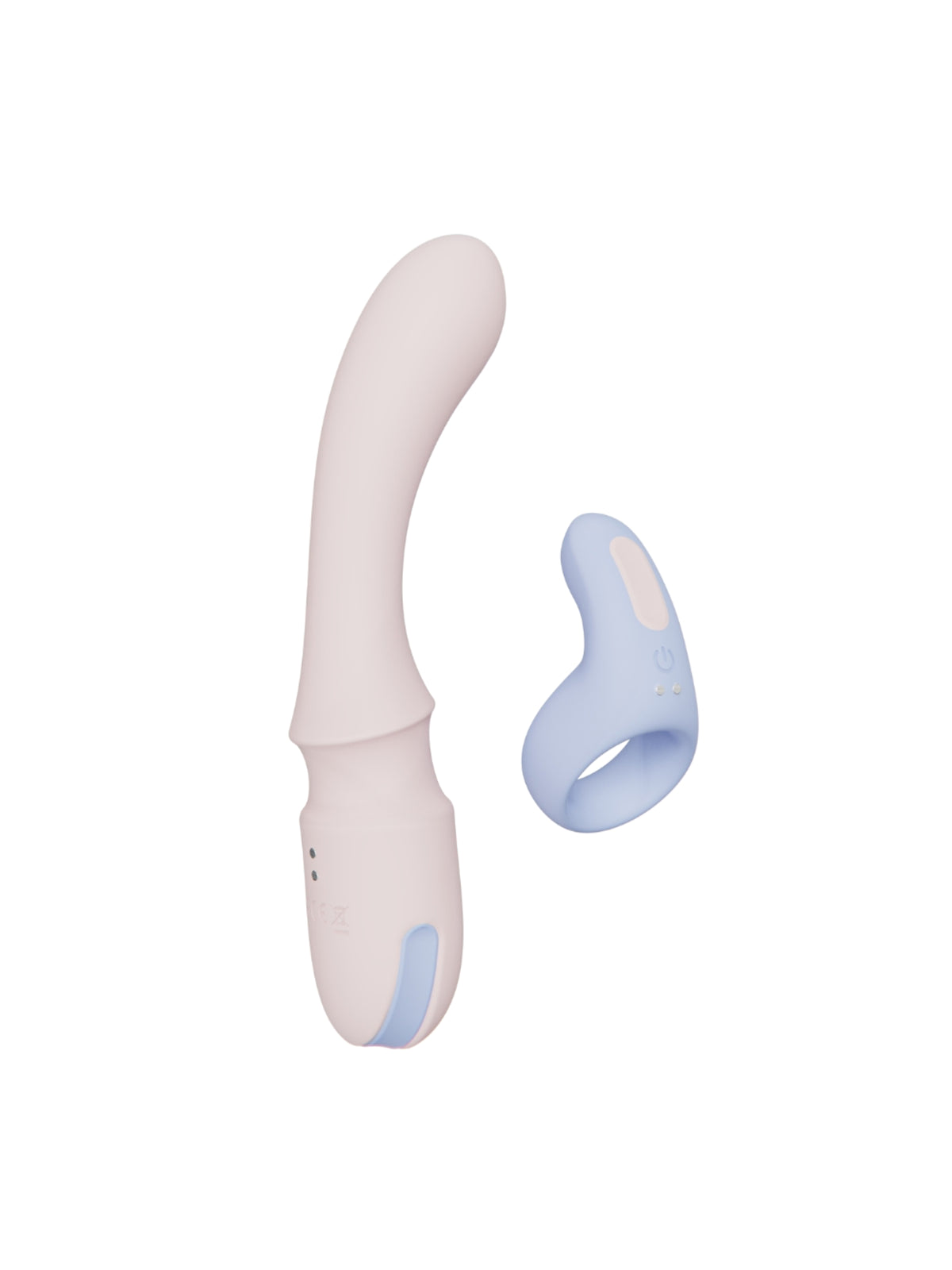 Mina Orbit 2 in 1 rabbit vibrator featuring a pulsating internal tip and a stimulating couples ring attachment.