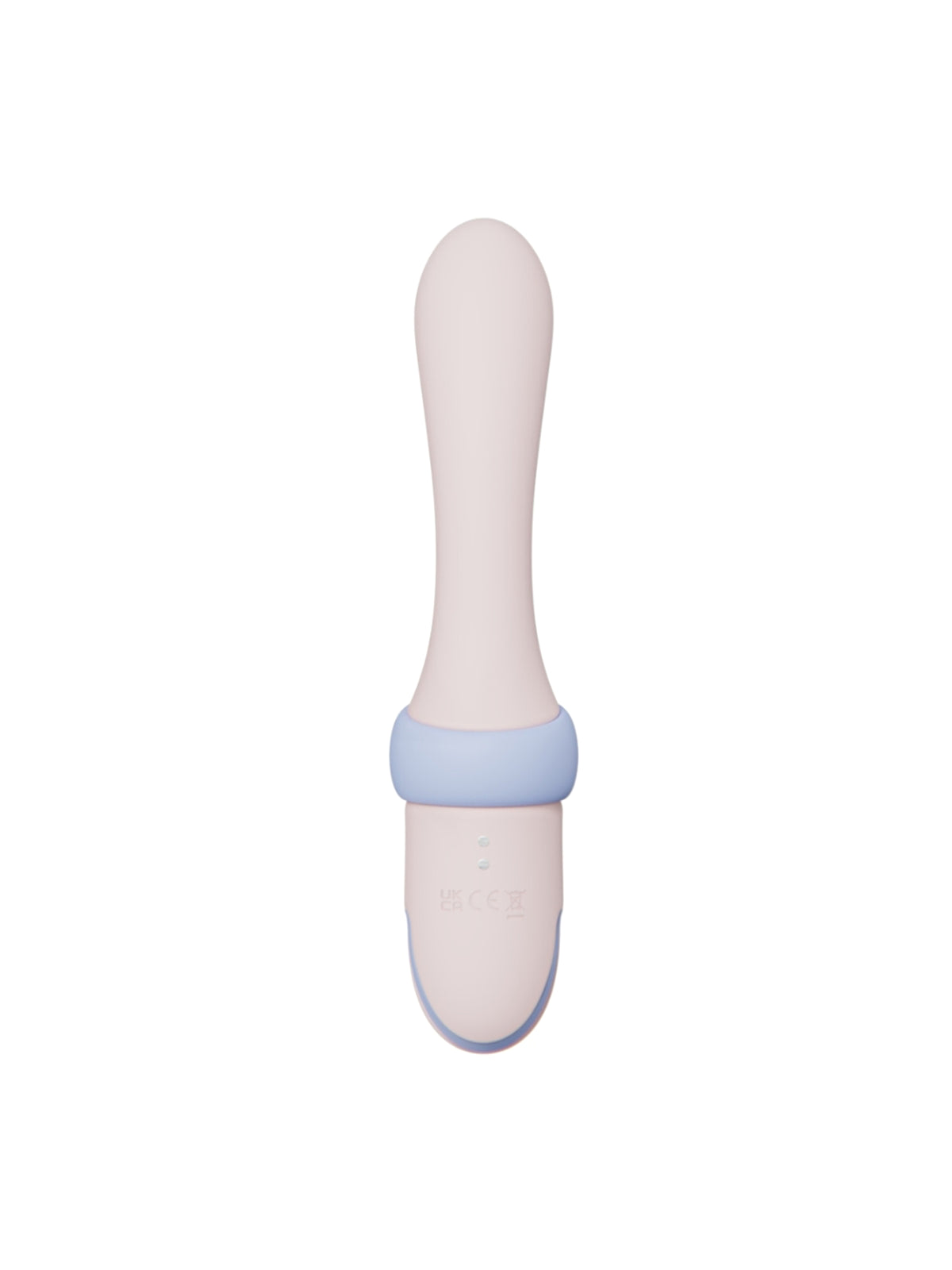 Mina Orbit 2 in 1 rabbit vibrator featuring a pulsating internal tip and a stimulating couples ring attachment.