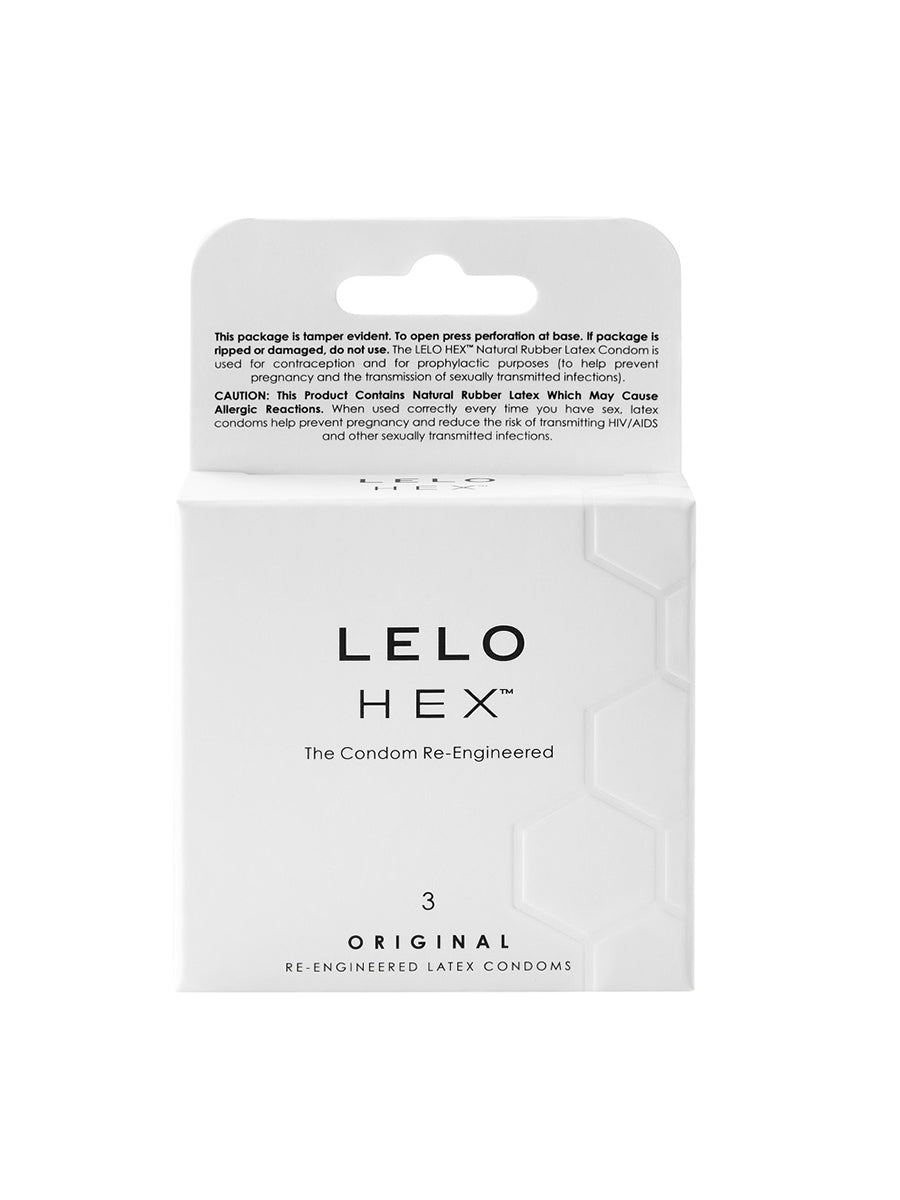 HEX Condoms Original 3 pack