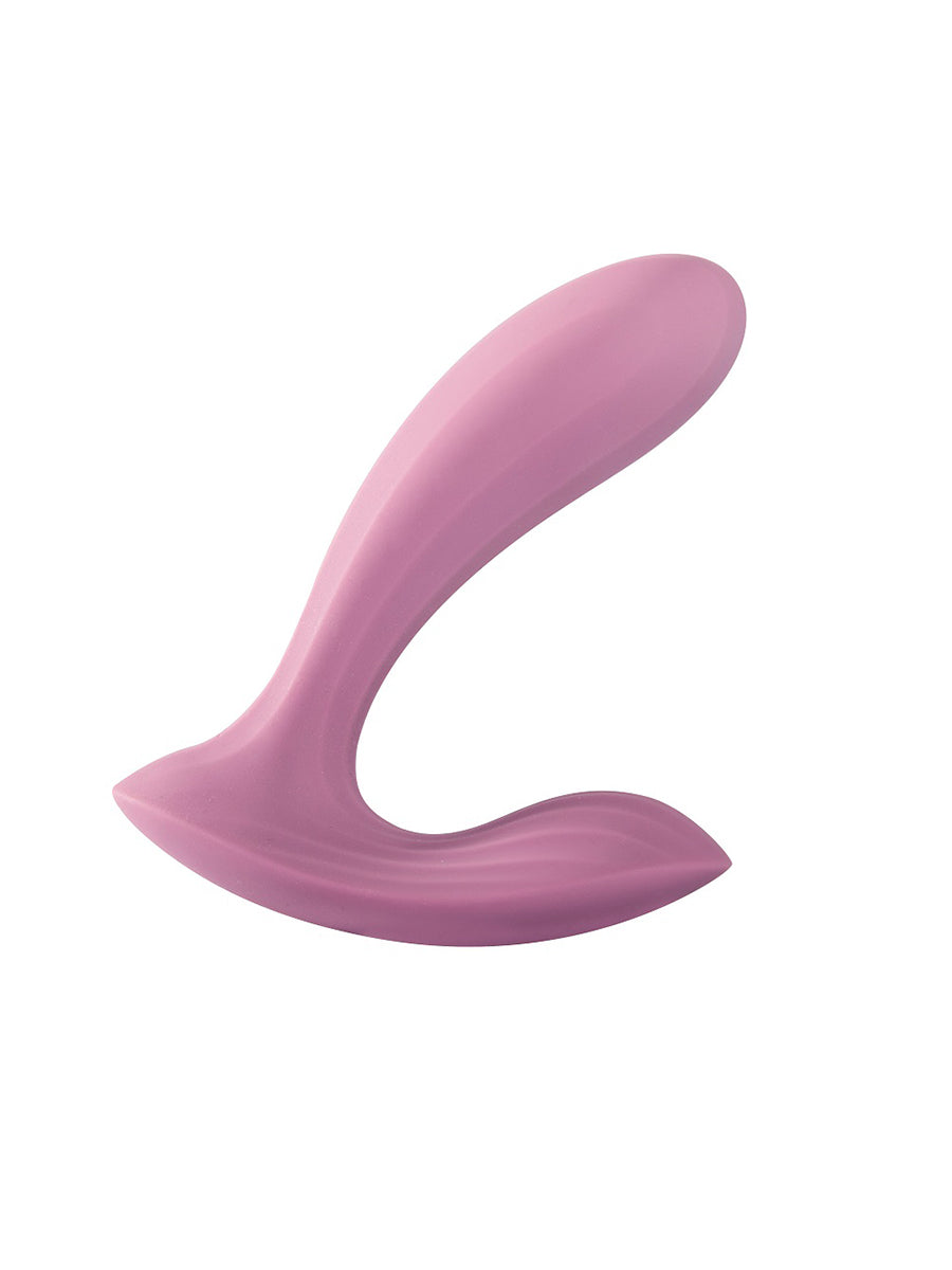 Erica Wearable Vibrator with App Control - Romantic Rose