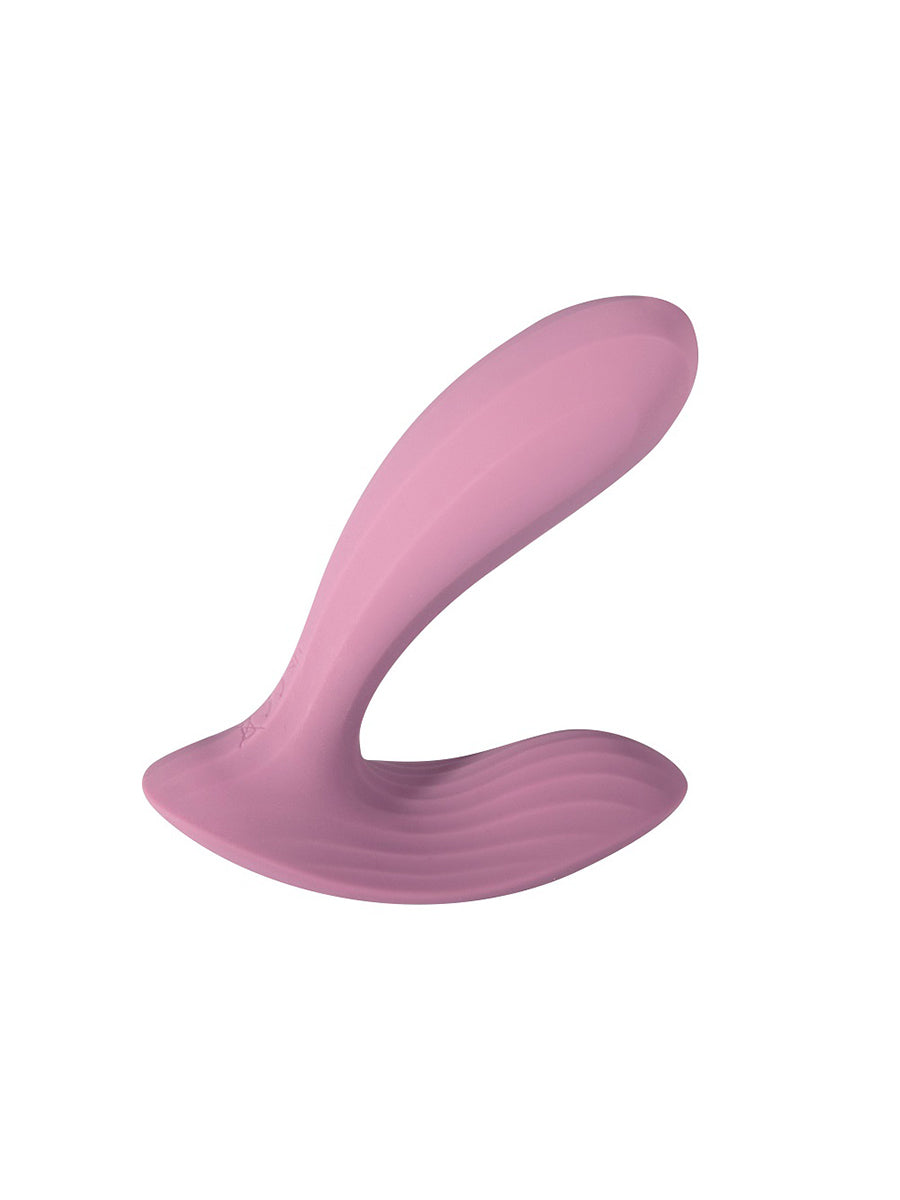 Erica Wearable Vibrator with App Control - Romantic Rose
