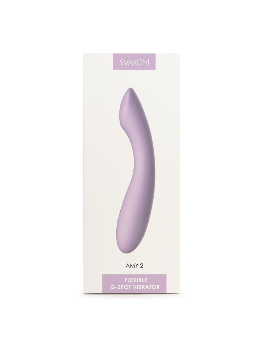 Amy 2 G-Spot and Clitoral Vibrator - Lilac