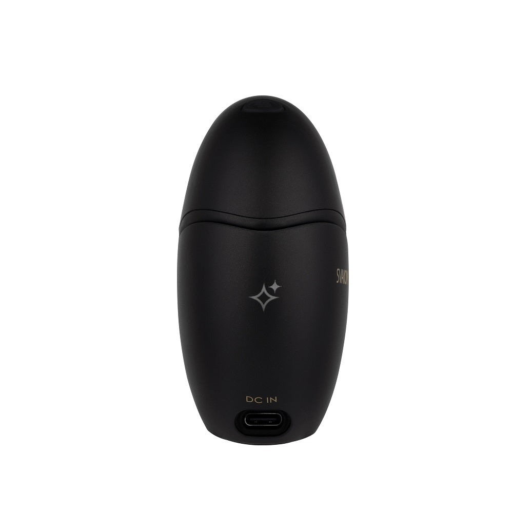 Galaxie Suction Vibrator with Mood Projector Midnight Black