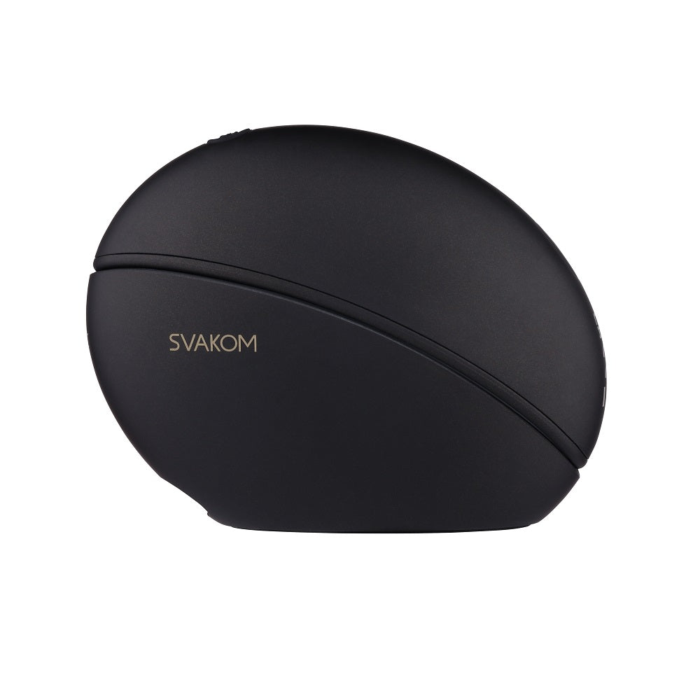 Galaxie Suction Vibrator with Mood Projector Midnight Black