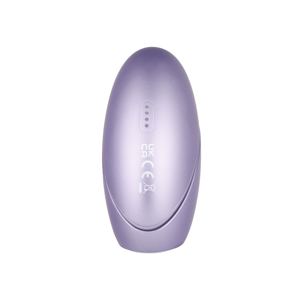 Galaxie Suction Vibrator with Mood Projector Metallic Lilac