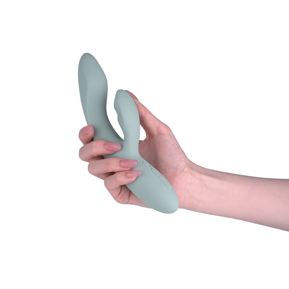 Chika App-Controlled Flexible Warming Rabbit Vibrator