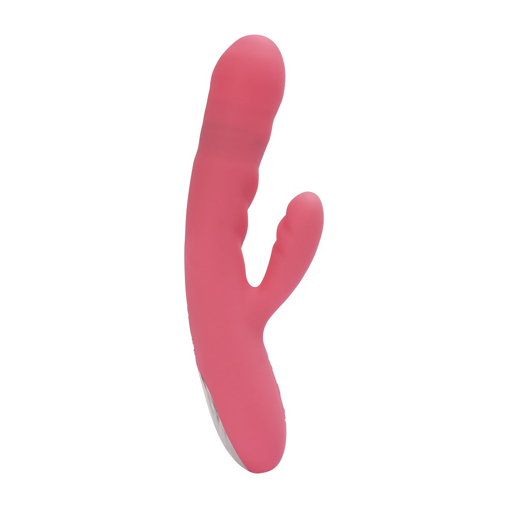 Avery Thrusting Vibrator with Clitoral Stimulator