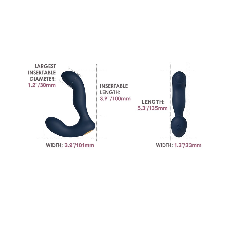 Iker Neo Prostate Massager Navy Blue