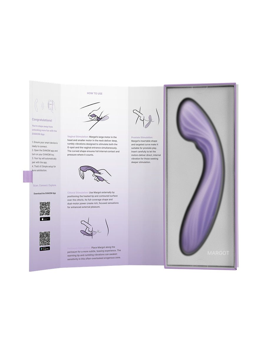 Margot G-Spot Vibrator Lilac
