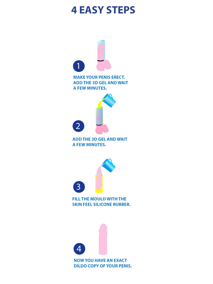 Cloneboy Cast Your Own Silicone Dildo Kit - Flesh