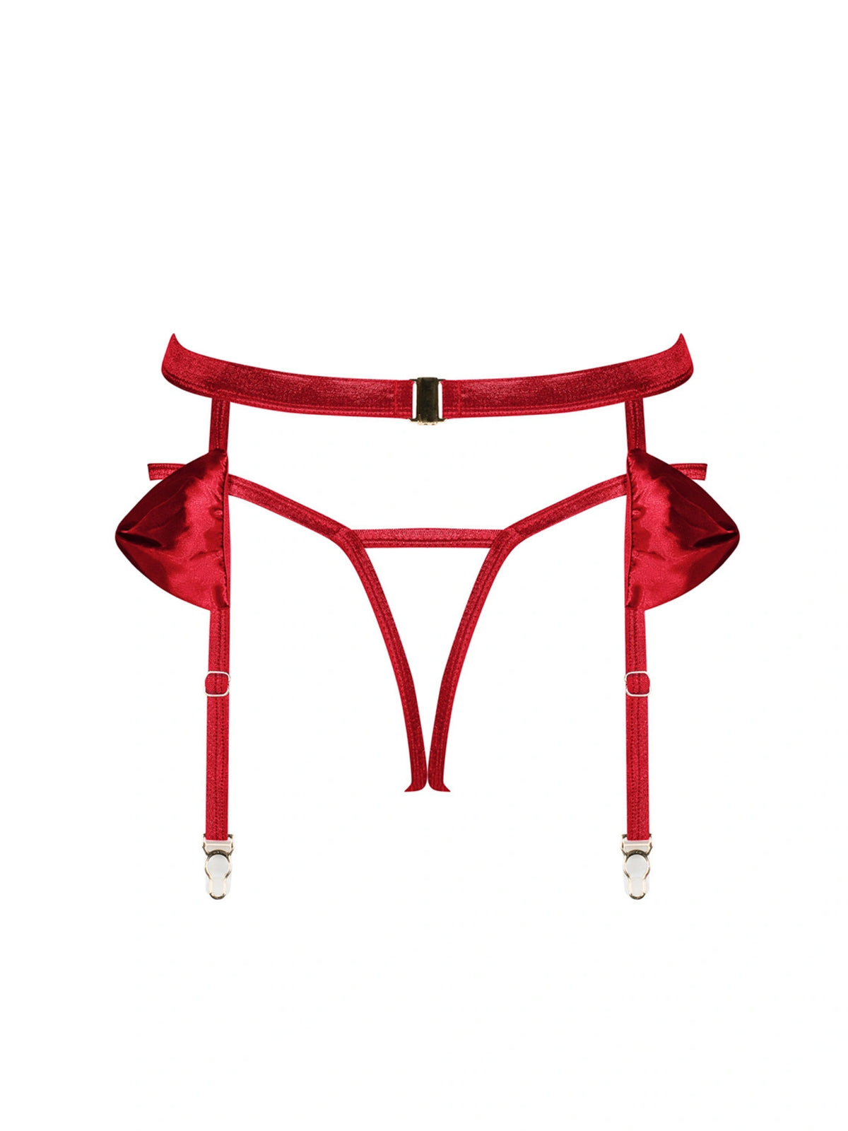 Rubinesa Sexy Red Garter Belt
