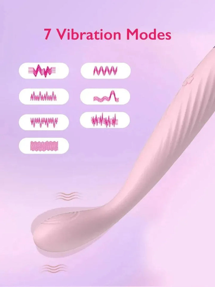 Soft Flexible Curved Finger Vibrator