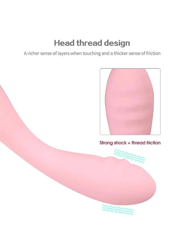 Soft Flexible Curved Finger Vibrator