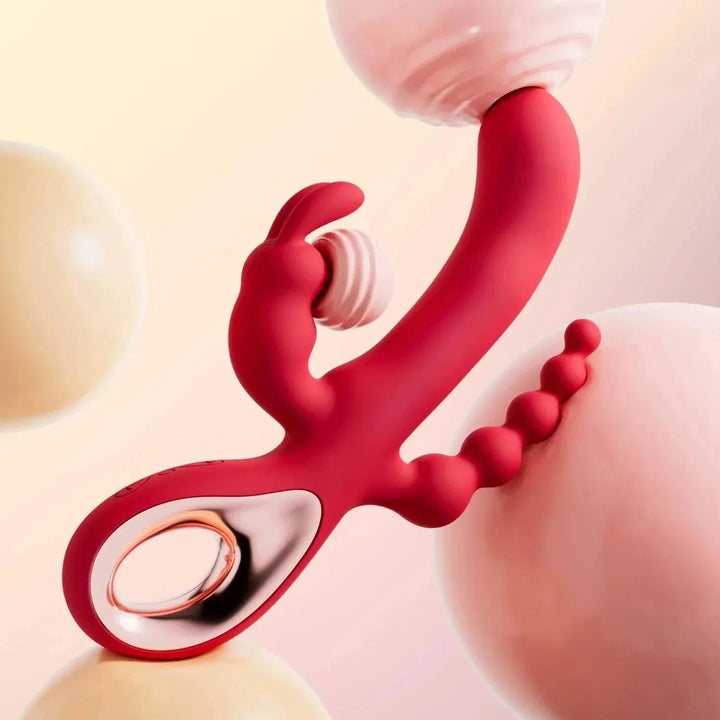 Triple Curve Rechargeable Rabbit Vibrator